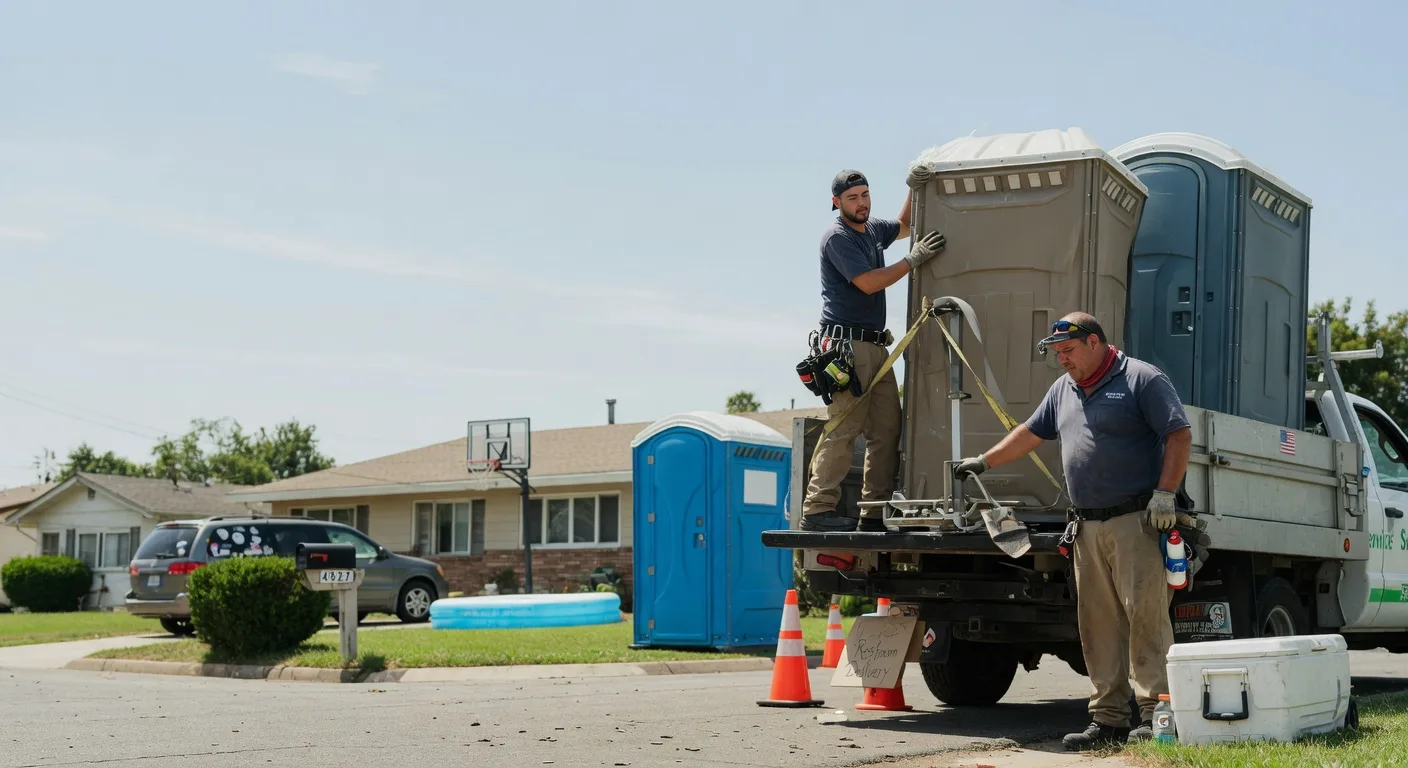 Porta Potty Rental in Mount Pleasant, TX near me